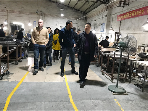 參觀工廠車間
